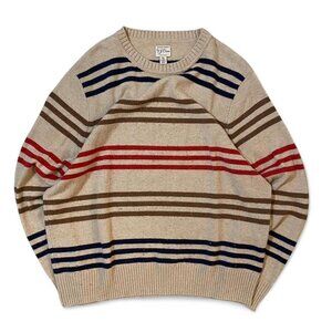 MERINO J CREW SWEATER - STRIPED